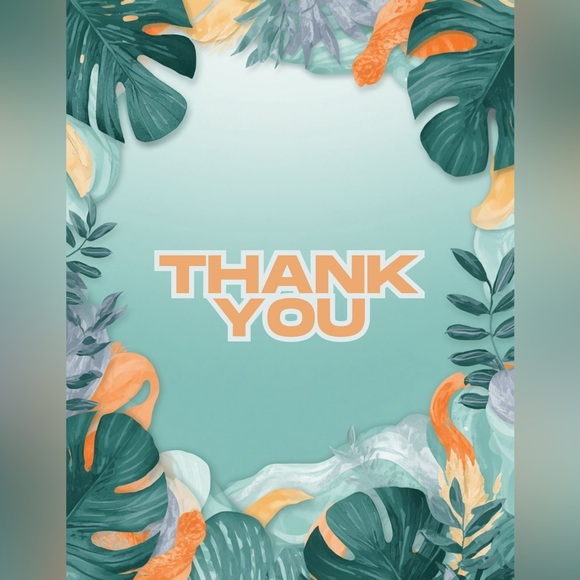 Large Size Thank You Cards (20) - Picture 5 of 8